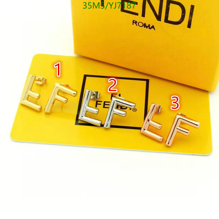 Jewelry-Fendi Code: YJ7187 $: 35USD