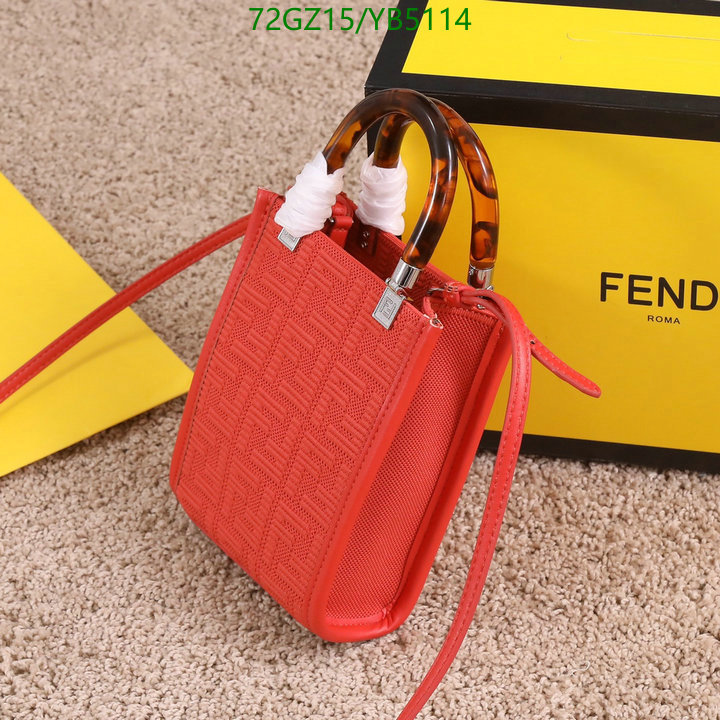 Fendi Bag-(4A)-Sunshine- Code: YB5114 $: 72USD