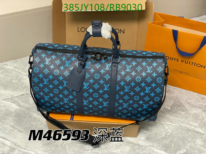 LV Bags-(Mirror)-Keepall BandouliRe 45-50- Code: RB9030 $: 385USD