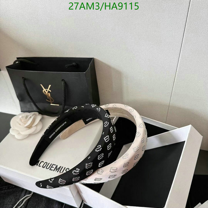 Headband-Alexander Wang Code: HA9115 $: 27USD