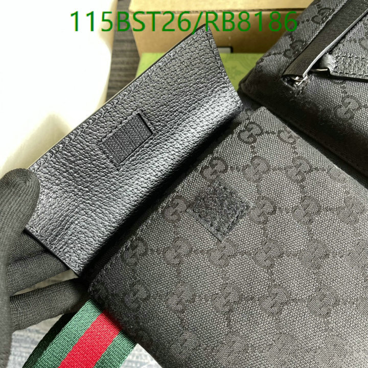 Gucci Bag-(4A)-Belt Bag-Chest Bag-- Code: RB8186 $: 115USD