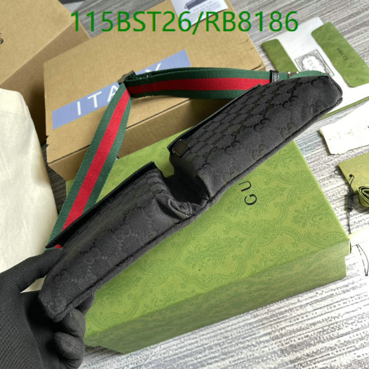 Gucci Bag-(4A)-Belt Bag-Chest Bag-- Code: RB8186 $: 115USD