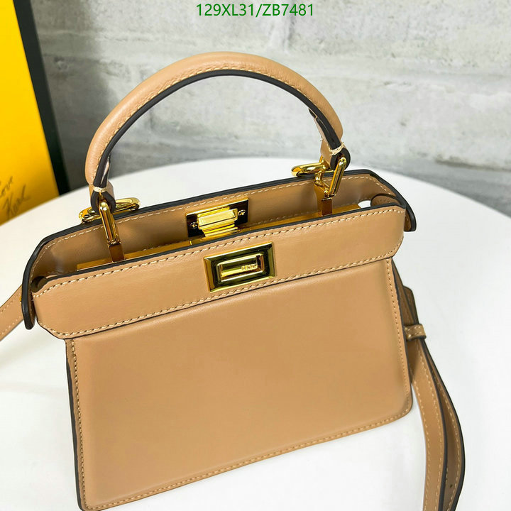 Fendi Bag-(4A)-Peekaboo Code: ZB7481 $: 129USD