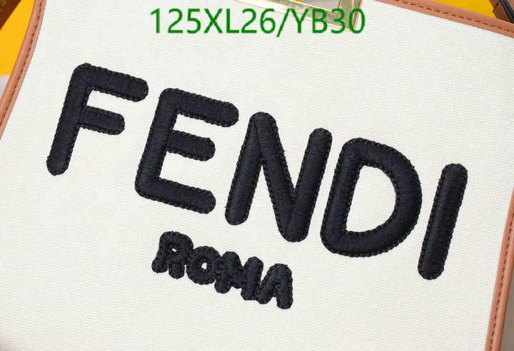 Fendi Bag-(4A)-Peekaboo Code: YB30 $: 125USD