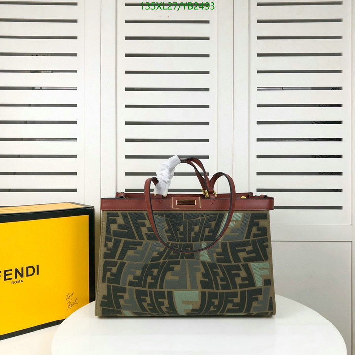 Fendi Bag-(4A)-Peekaboo Code: YB2493 $: 135USD