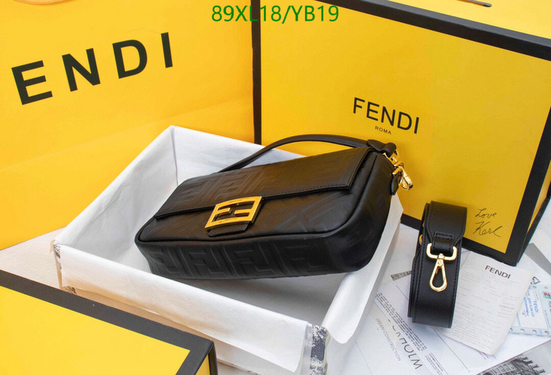 Fendi Bag-(4A)-Baguette- Code: YB19 $: 89USD