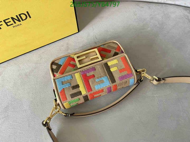 Fendi Bag-(Mirror)-Baguette Code: YB4797 $: 265USD