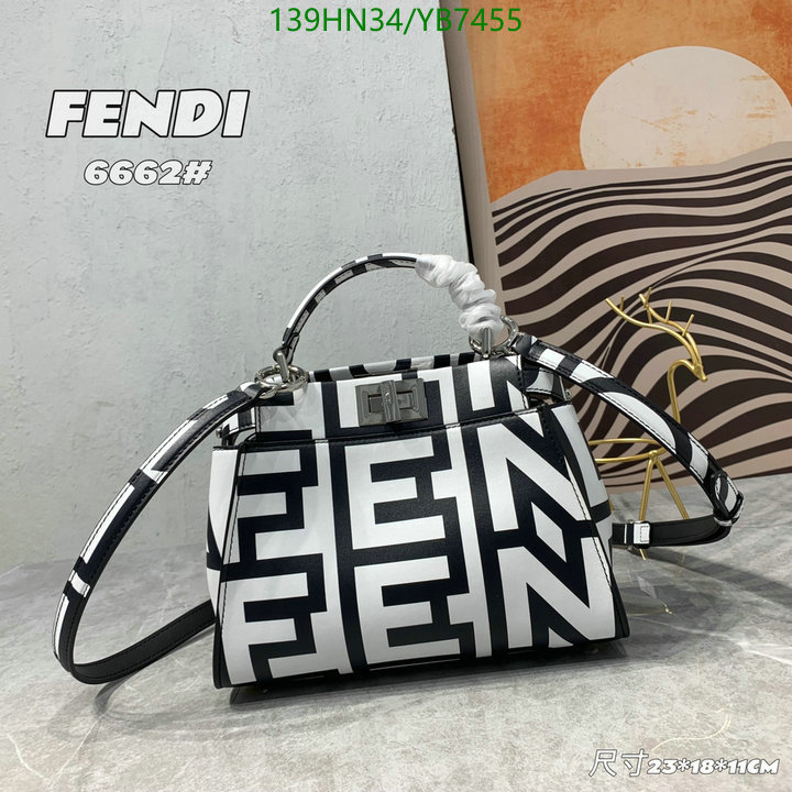 Fendi Bag-(4A)-Peekaboo Code: YB7455 $: 139USD