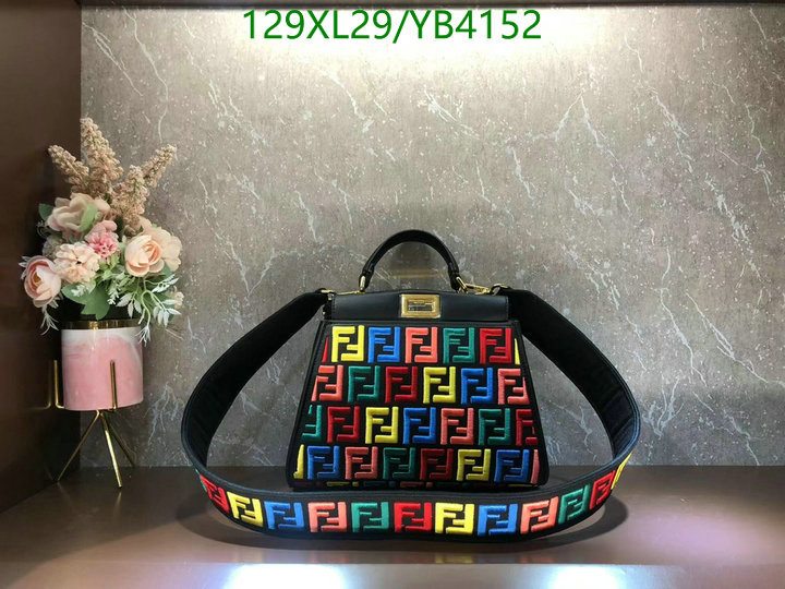 Fendi Bag-(4A)-Peekaboo Code: YB4152 $: 129USD