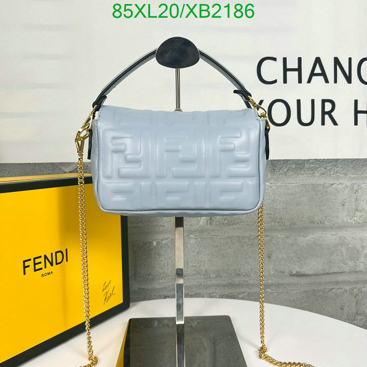 Fendi Bag-(4A)-Baguette- Code: XB2186 $: 85USD