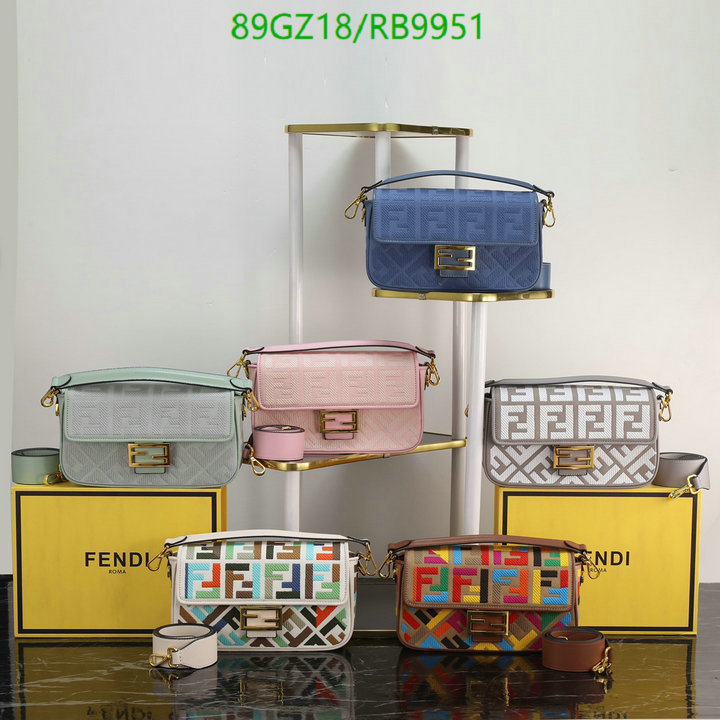 Fendi Bag-(4A)-Baguette- Code: RB9951 $: 89USD