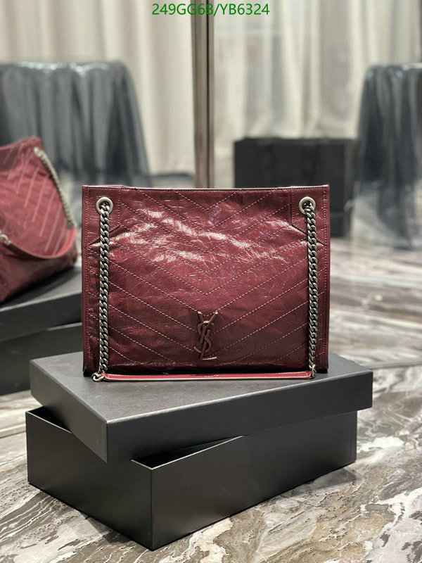 YSL Bag-(Mirror)-Handbag- Code: YB6324 $: 249USD