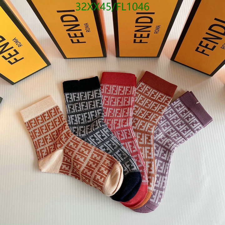 Sock-Fendi Code: FL1046 $: 32USD