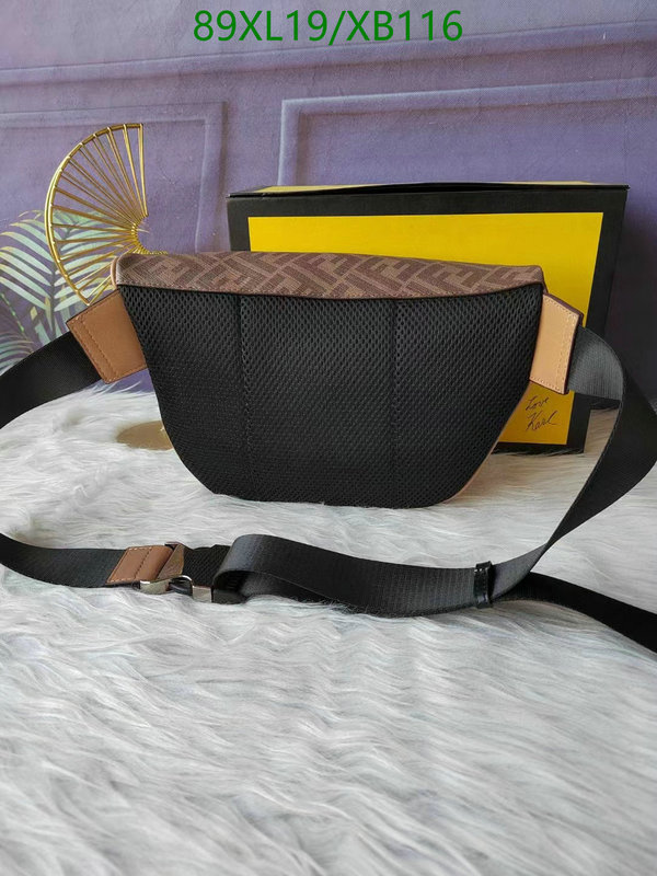 Fendi Bag-(4A)-Diagonal- Code: XB116 $: 89USD