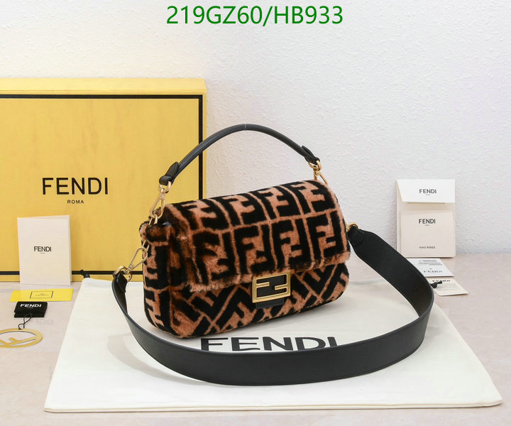 Fendi Bag-(Mirror)-Baguette Code: HB933 $: 219USD