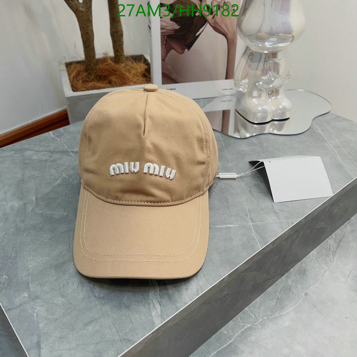 Cap -(Hat)-Miu Miu Code: HH9182 $: 27USD