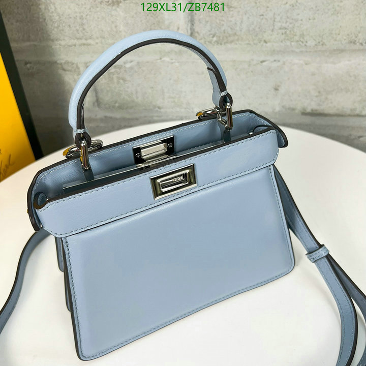 Fendi Bag-(4A)-Peekaboo Code: ZB7481 $: 129USD