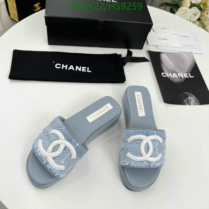 Women Shoes-Chanel Code: HS9259 $: 105USD