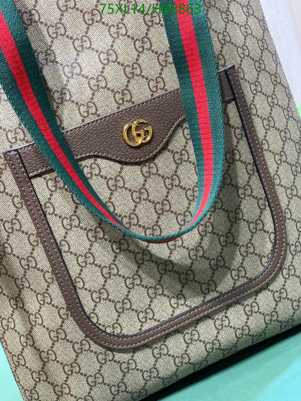 Gucci Bag-(4A)-Handbag- Code: HB8863 $: 75USD