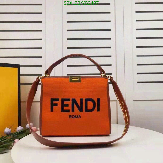 Fendi Bag-(4A)-Peekaboo Code: YB2497 $: 99USD