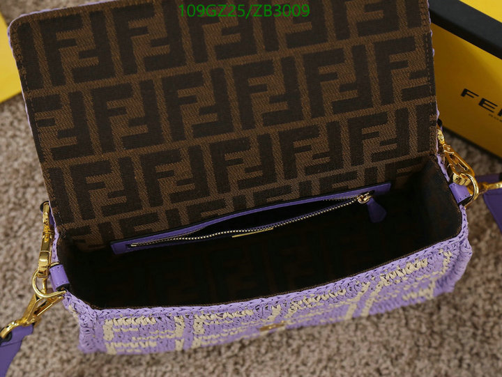 Fendi Bag-(4A)-Baguette- Code: ZB3009 $: 109USD