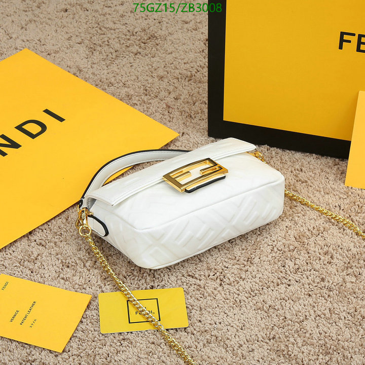 Fendi Bag-(4A)-Baguette- Code: ZB3008 $: 75USD