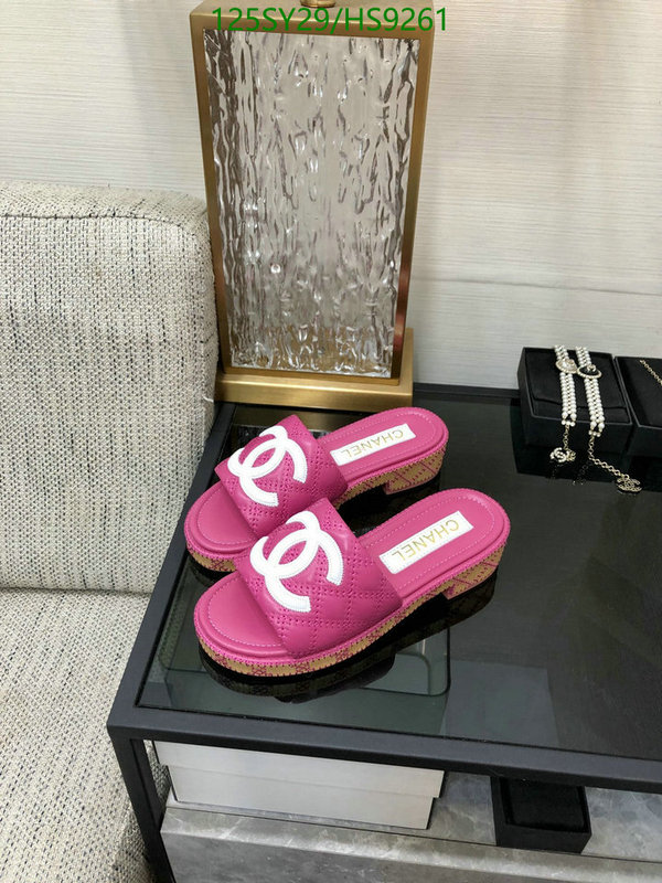 Women Shoes-Chanel Code: HS9261 $: 125USD