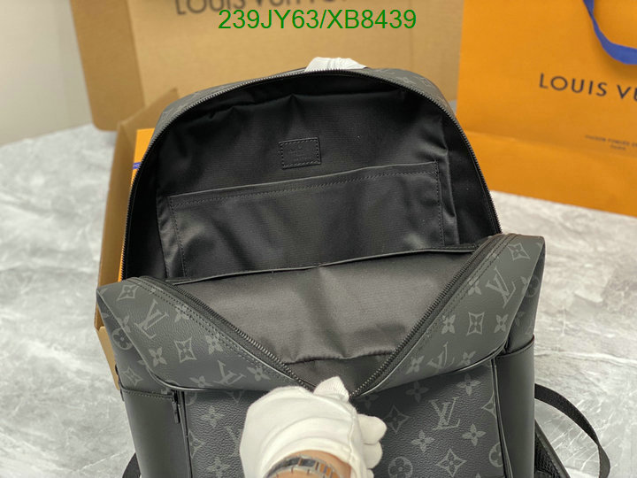 LV Bags-(Mirror)-Backpack- Code: XB8439 $: 239USD