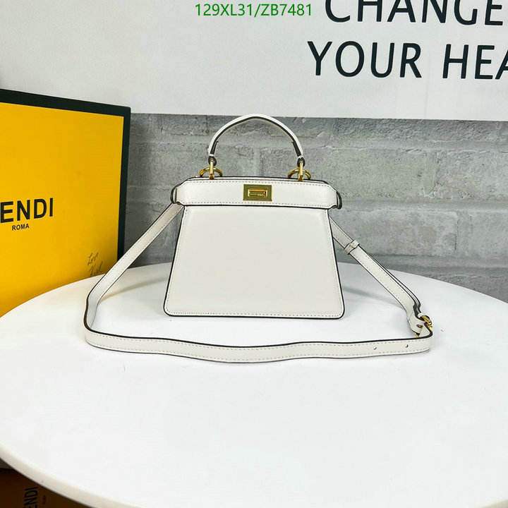 Fendi Bag-(4A)-Peekaboo Code: ZB7481 $: 129USD