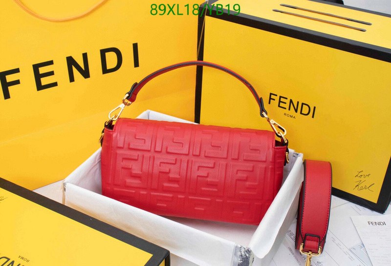 Fendi Bag-(4A)-Baguette- Code: YB19 $: 89USD