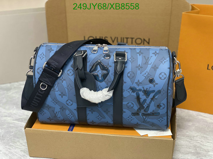 LV Bag-(Mirror)-Keepall BandouliRe 45-50- Code: XB8558 $: 249USD