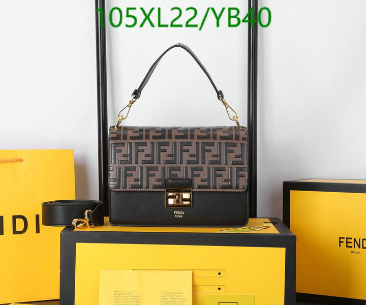 Fendi Bag-(4A)-Diagonal- Code: YB40 $: 105USD