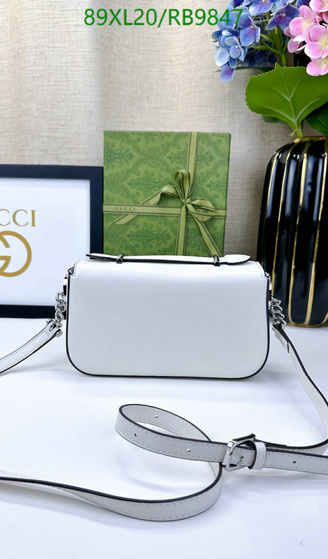 Gucci Bag-(4A)-Diagonal- Code: RB9847 $: 89USD