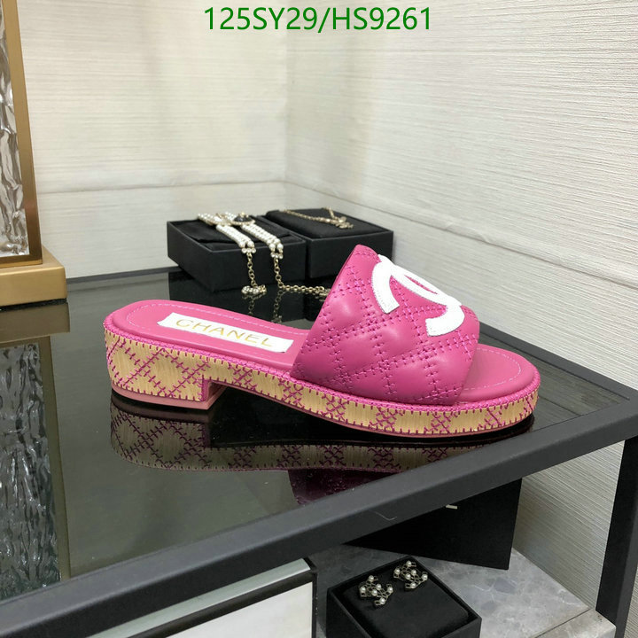 Women Shoes-Chanel Code: HS9261 $: 125USD