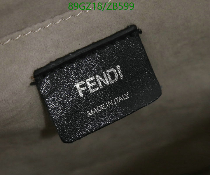 Fendi Bag-(4A)-Diagonal- Code: ZB599 $: 89USD