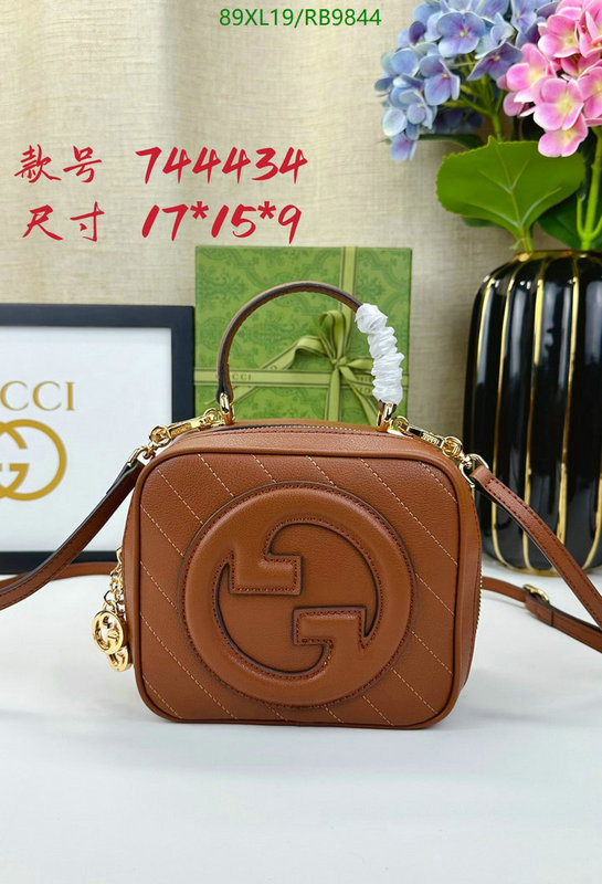 Gucci Bag-(4A)-Diagonal- Code: RB9844 $: 89USD