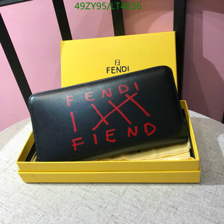 Fendi Bag-(4A)-Wallet- Code: LT4836 $: 49USD