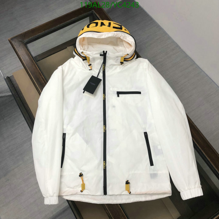 Down jacket Men-Fendi Code: YC4243 $: 119USD