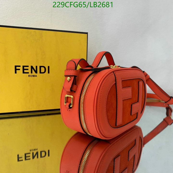 Fendi Bag-(Mirror)-Diagonal- Code: LB2681 $: 229USD