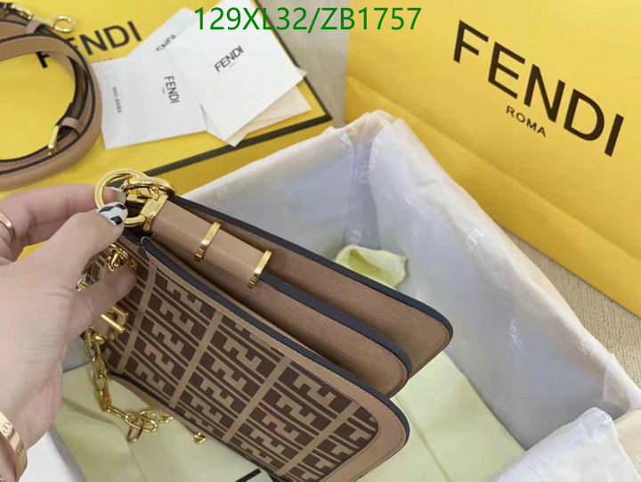 Fendi Bag-(4A)-Diagonal- Code: ZB1757 $: 129USD