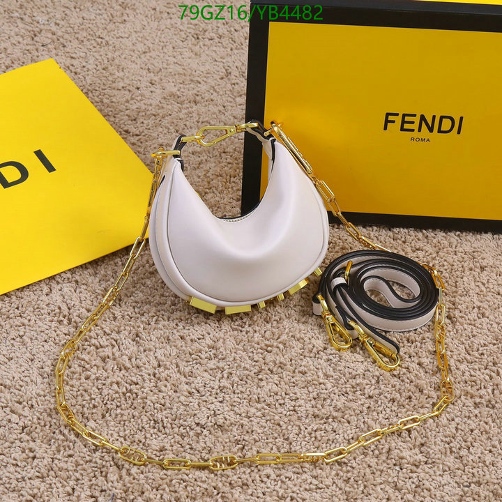 Fendi Bag-(4A)-Graphy-Cookie- Code: YB4482