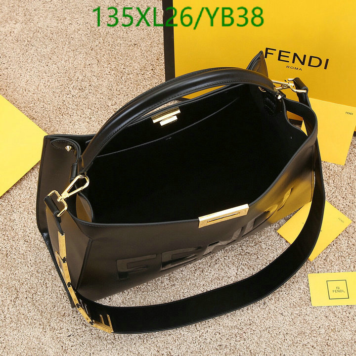 Fendi Bag-(4A)-Peekaboo Code: YB38 $: 135USD