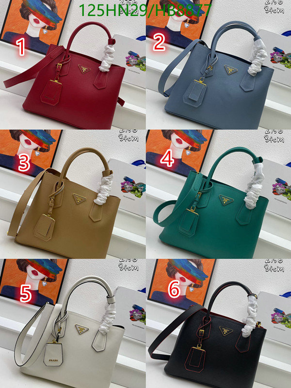 Prada Bag-(4A)-Handbag- Code: HB8877 $: 125USD