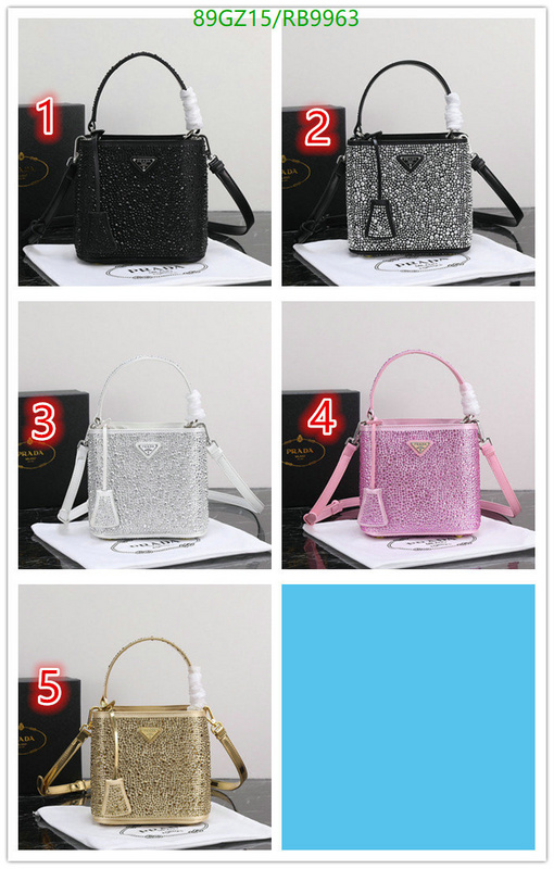 Prada Bag-(4A)-Diagonal- Code: RB9963 $: 89USD