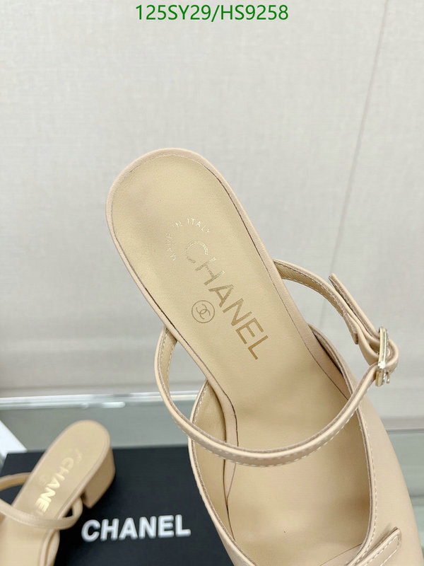 Women Shoes-Chanel Code: HS9258 $: 95USD