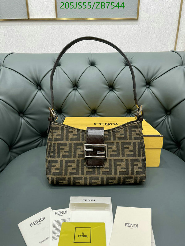 Fendi Bag-(Mirror)-Handbag- Code: ZB7544 $: 205USD