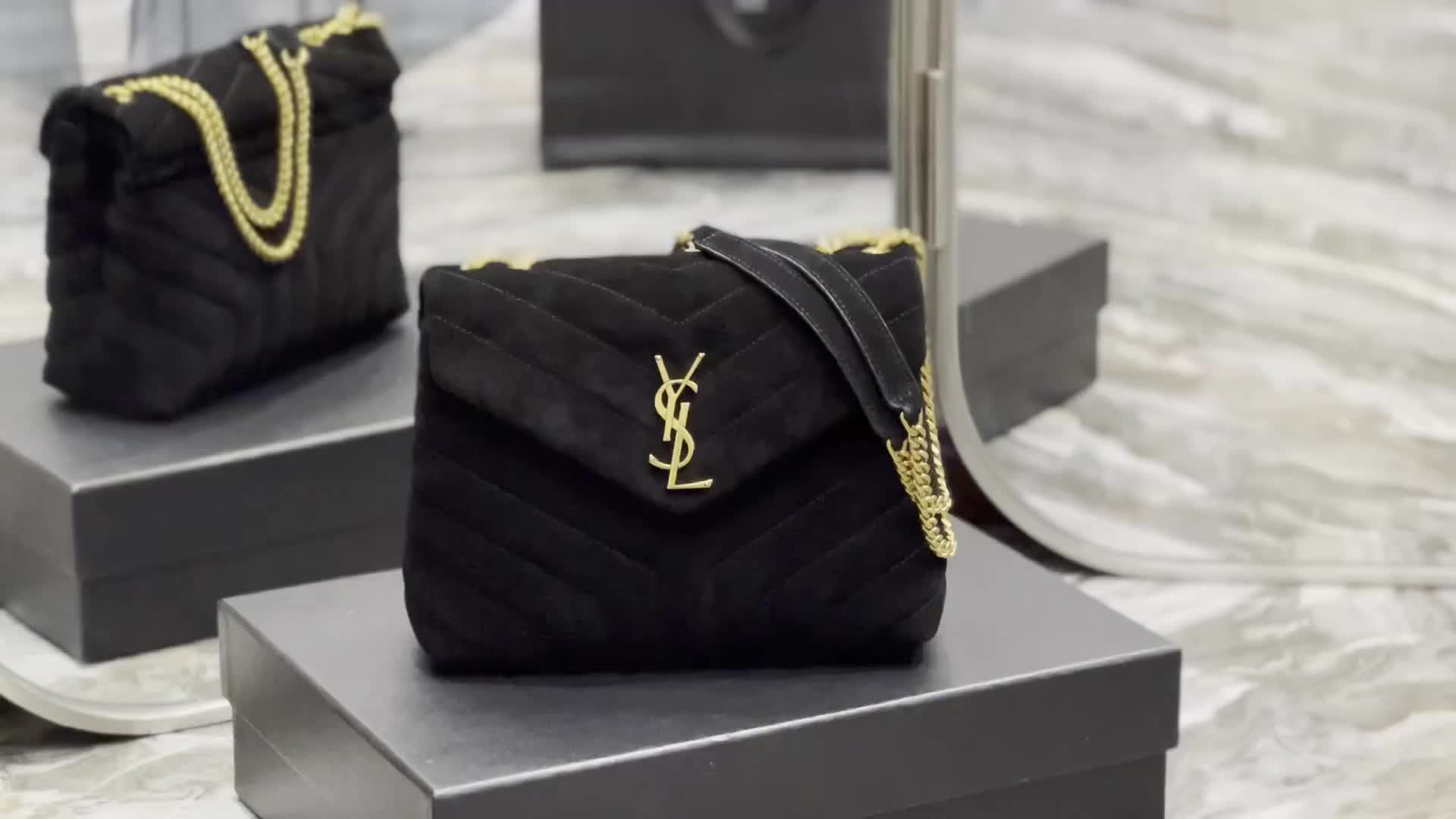 YSL Bag-(Mirror)-LouLou Series Code: LB3048 $: 259USD