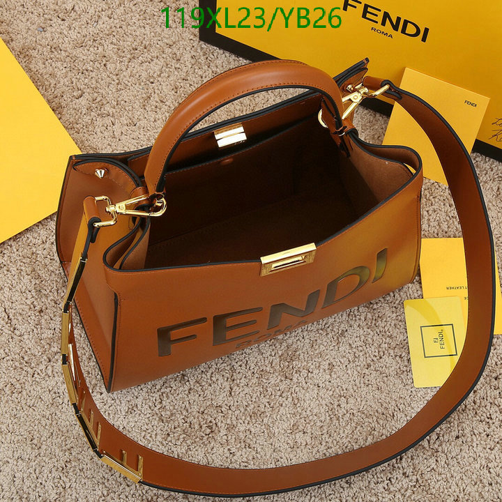 Fendi Bag-(4A)-Peekaboo Code: YB26 $: 119USD