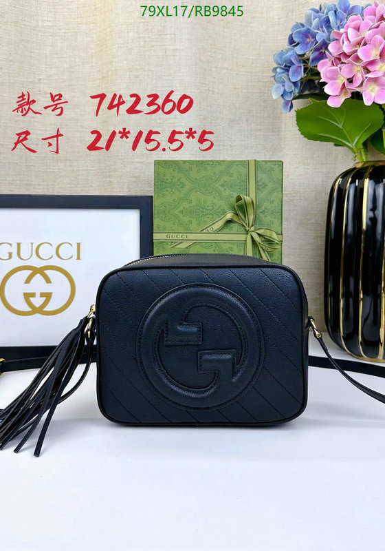 Gucci Bag-(4A)-Diagonal- Code: RB9845 $: 79USD