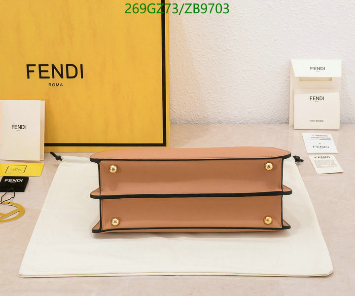 Fendi Bag-(Mirror)-Peekaboo Code: ZB9703 $: 269USD